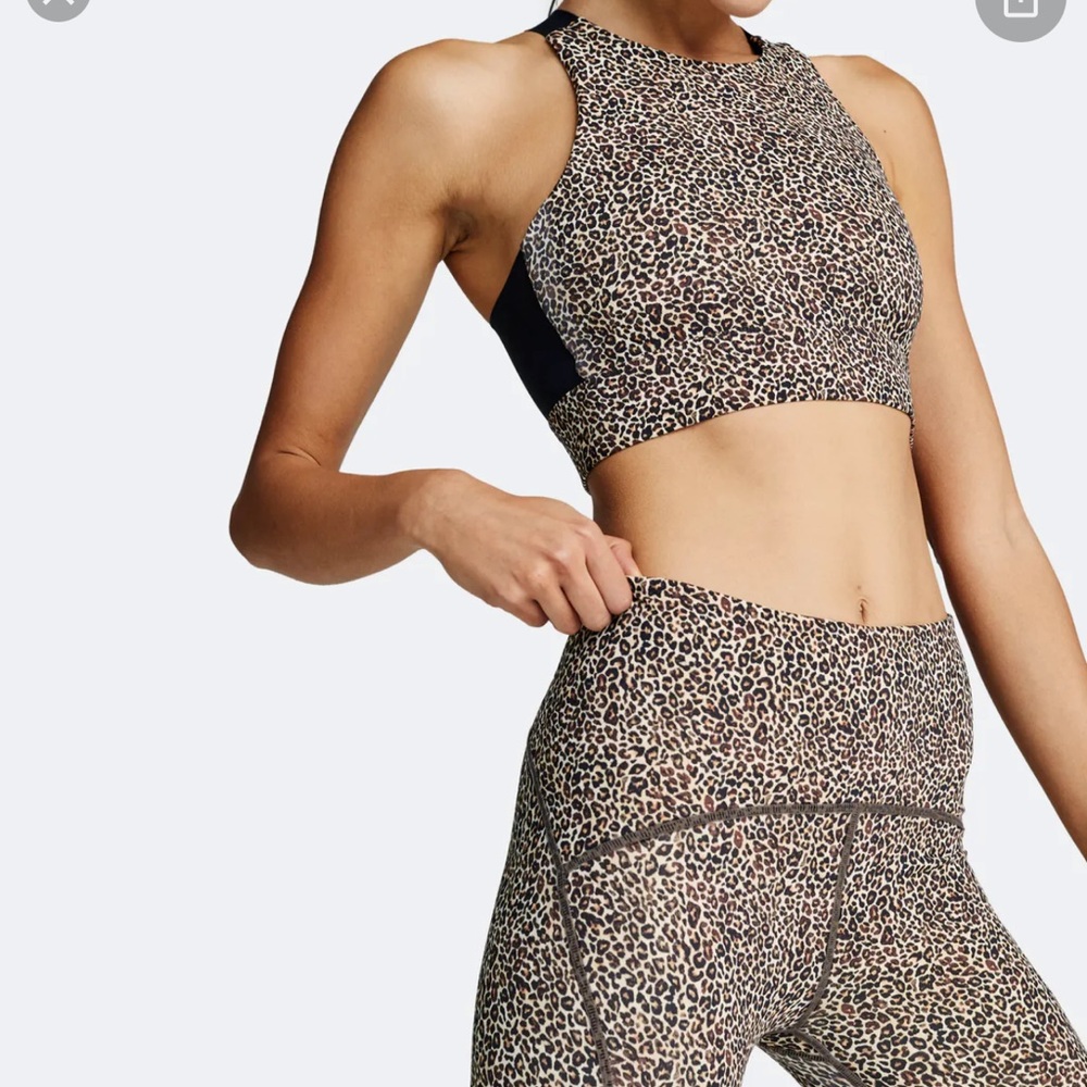 Varley Leopard Workout Set